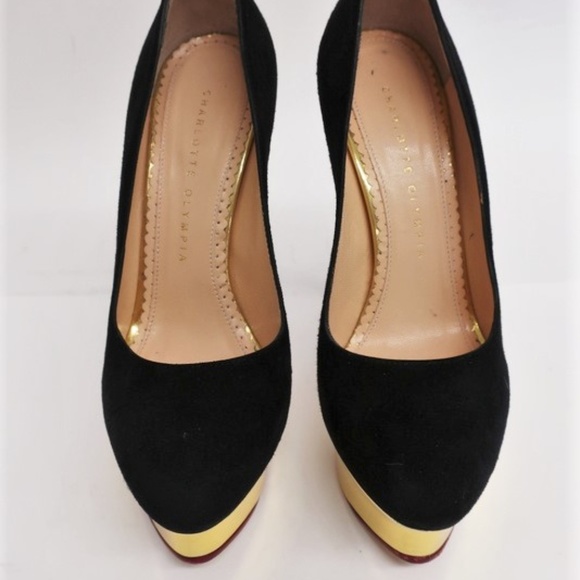 Charlotte Olympia Dolly Island Platform Sz 37 - Picture 3 of 8